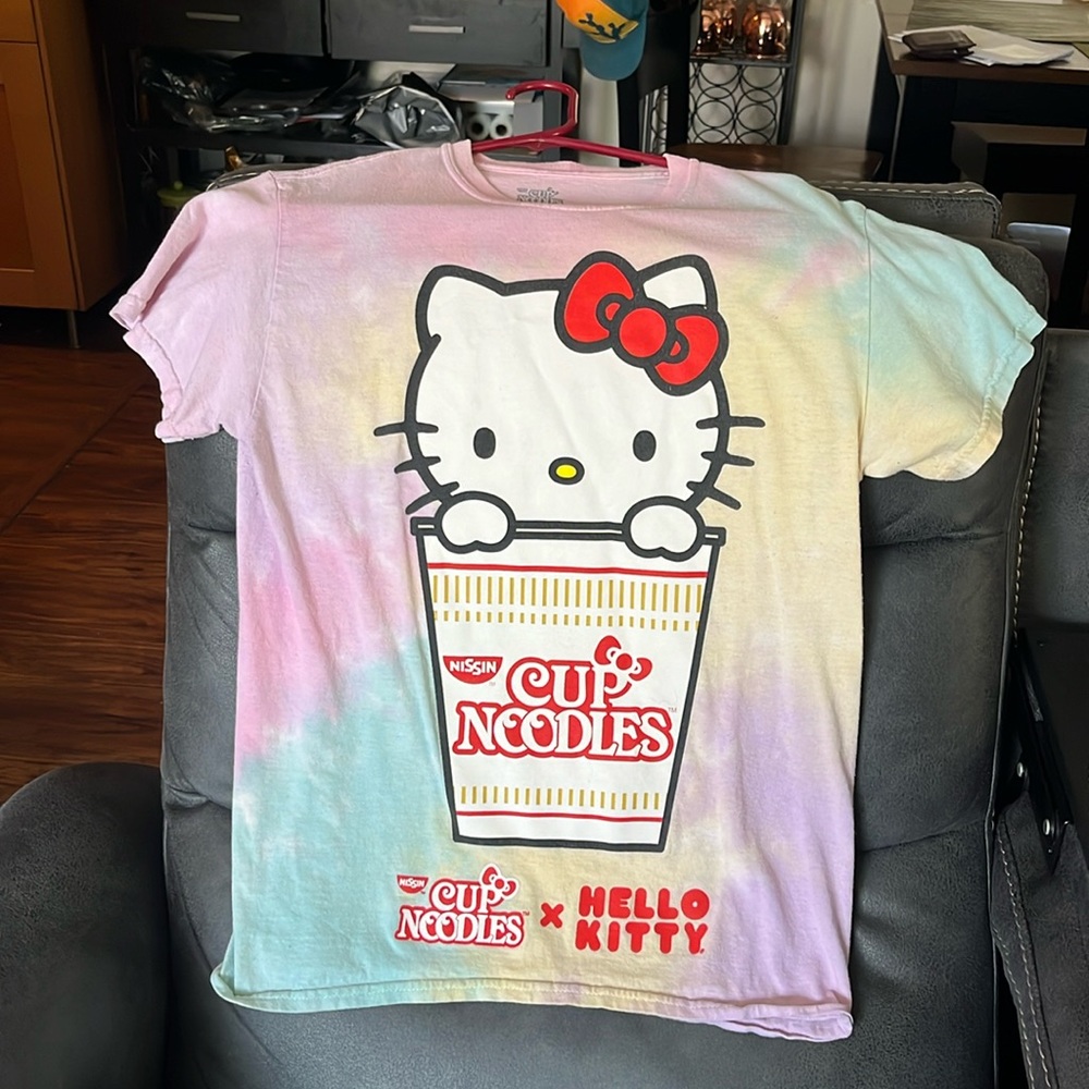 Cup of noodles hello kitty shirt